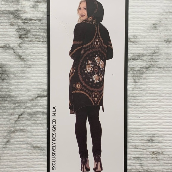 MAXSPORT Women’s Hooded Long Sleeve Cardigan Sweat - Picture 5 of 14